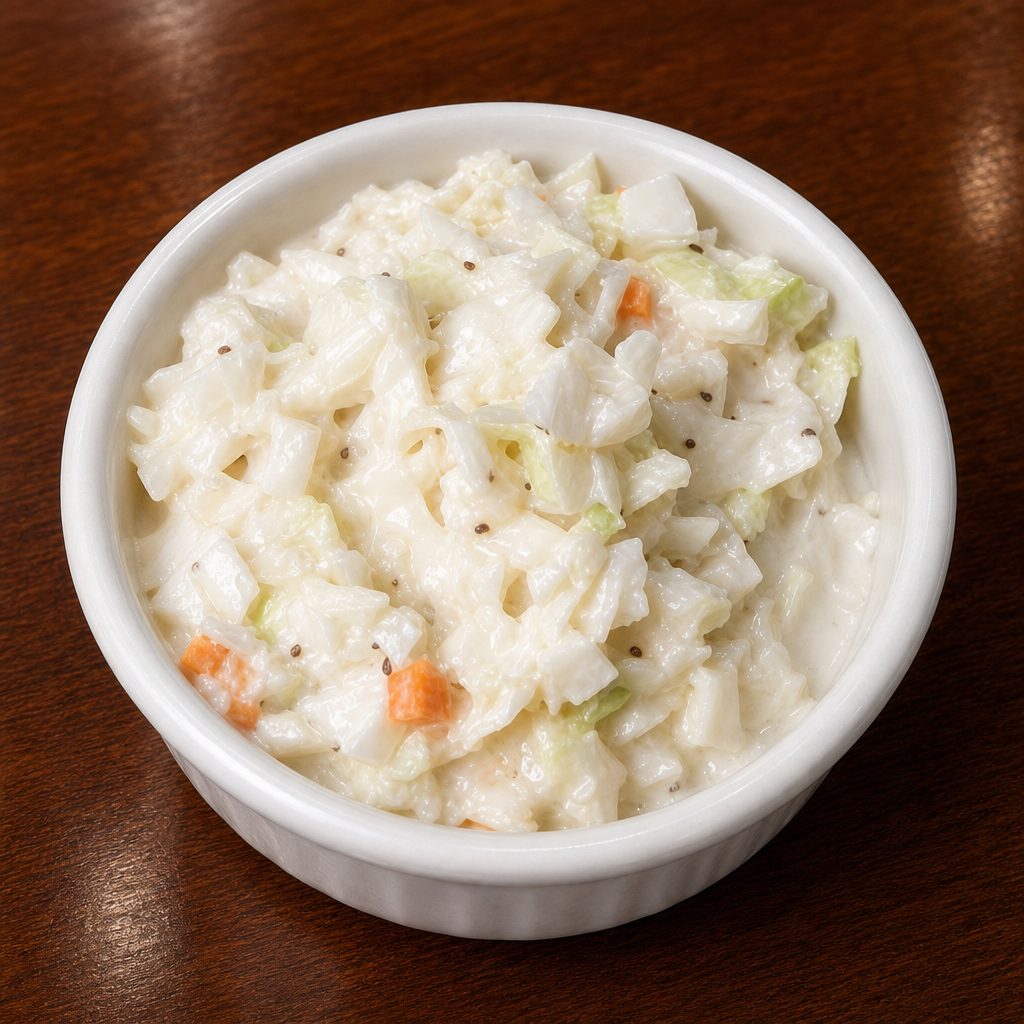 Creamy Coleslaw.