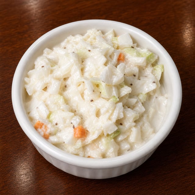 Creamy Coleslaw.