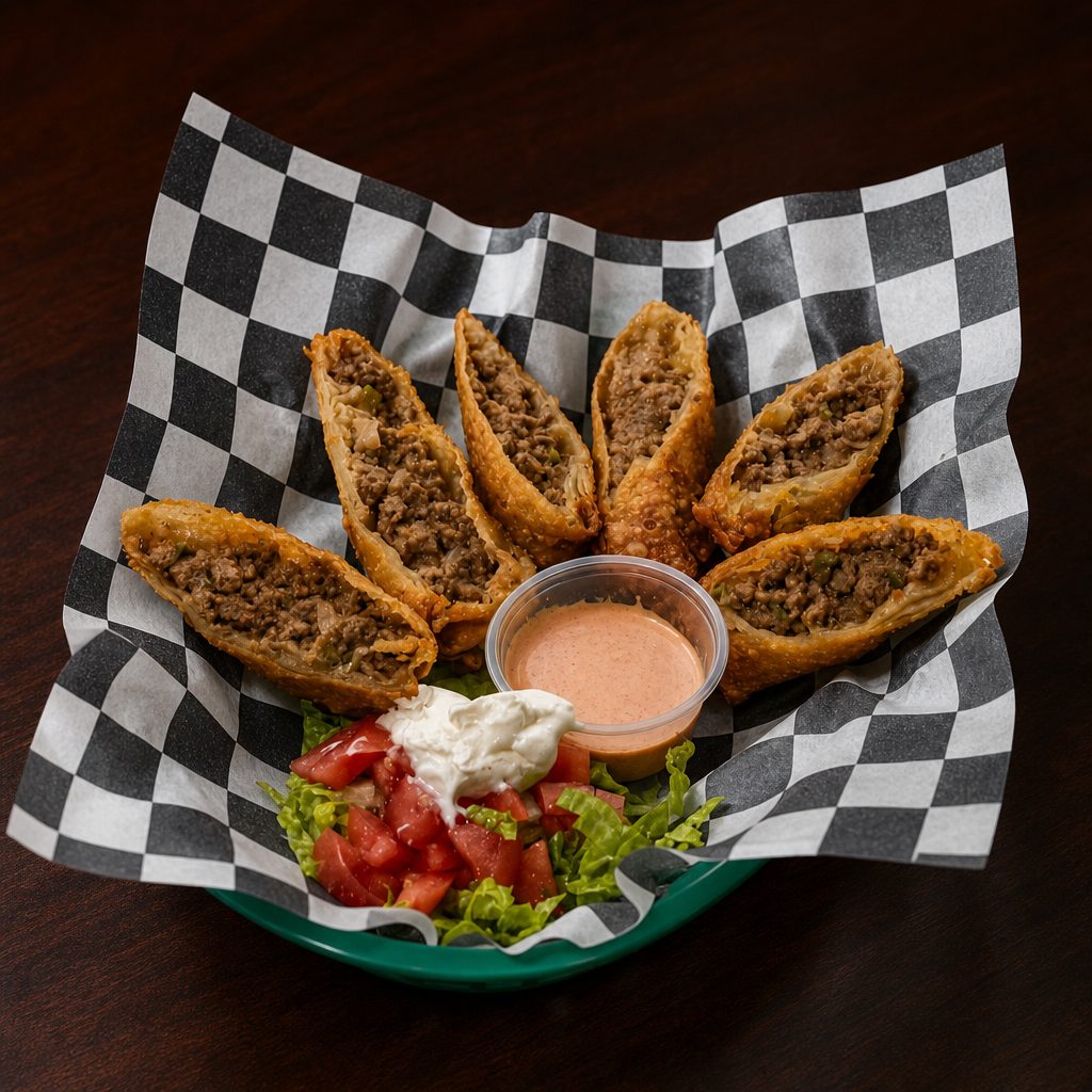 Philly Cheesesteak Eggrolls.