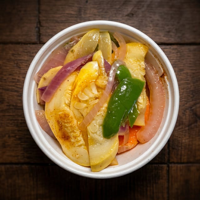 Seasonal Vegetables.
