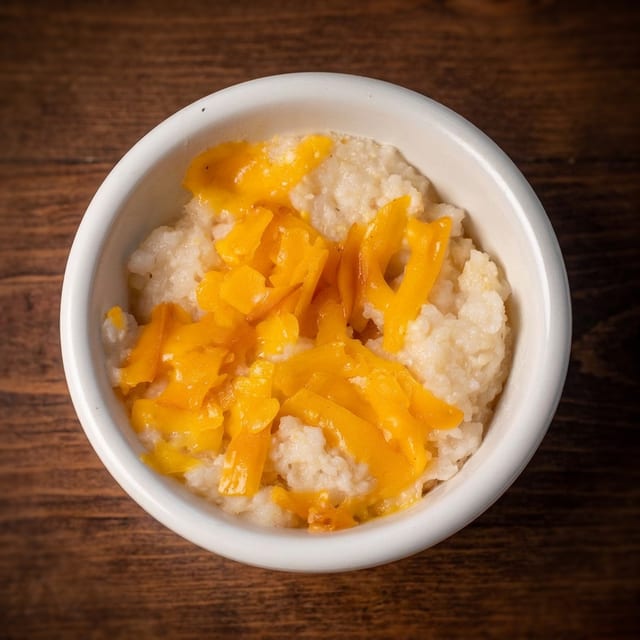 Creamy Cheddar Grits.