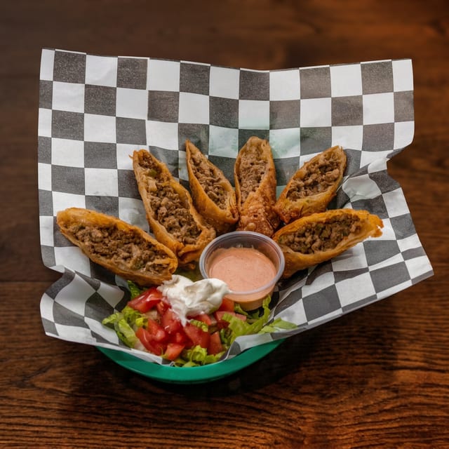 Philly Cheesesteak Eggrolls.