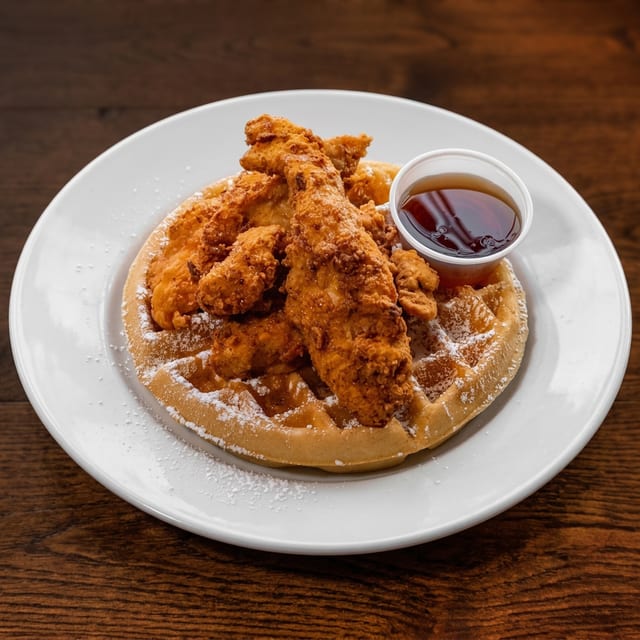 Chicken and Waffles.