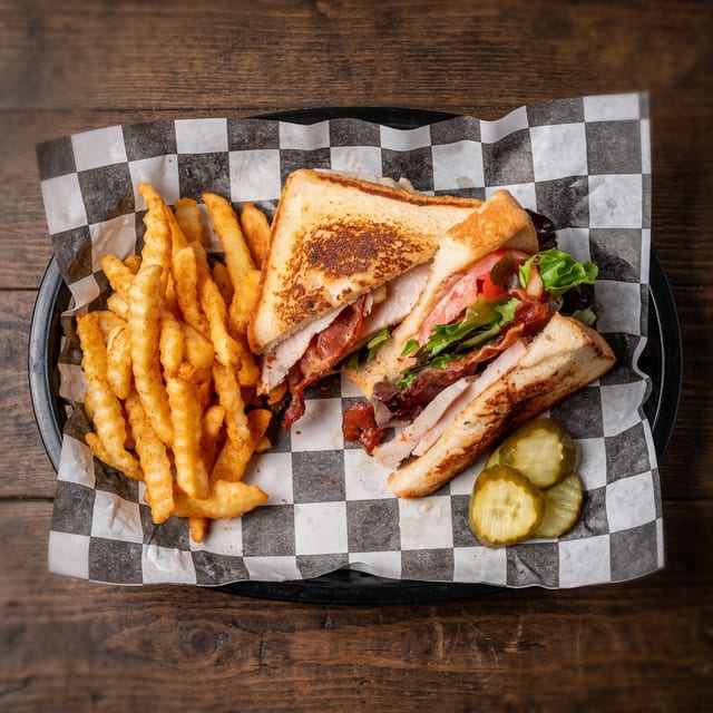 Smoked Turkey Club.