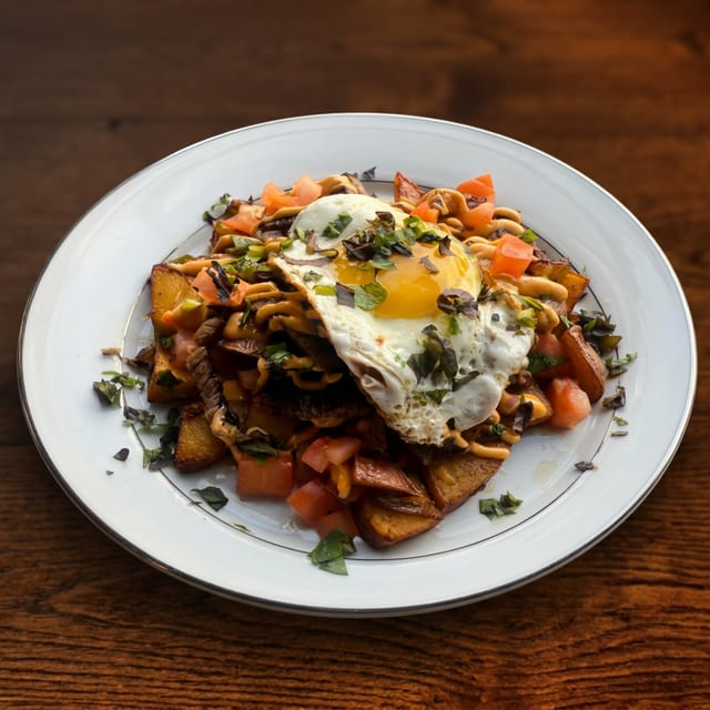 Smoked Brisket Hash.